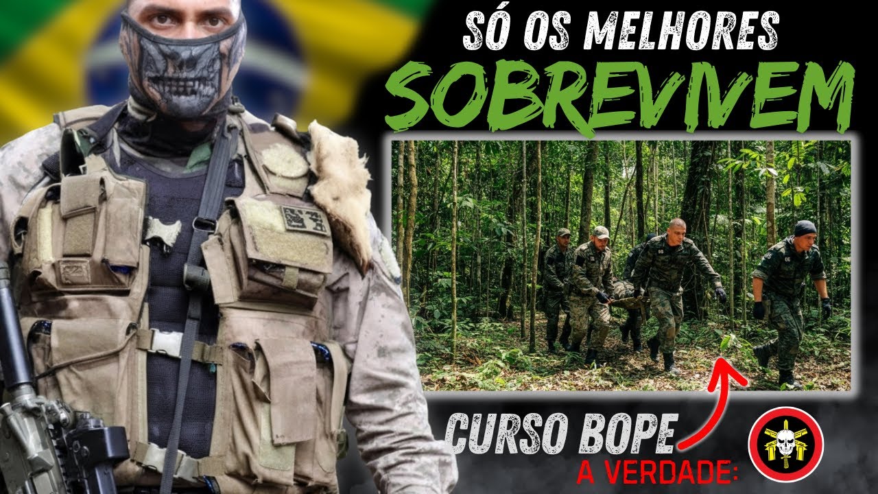 Curso BOPE – A Verdade Brutal Que Quebra Homens e Forja Operadores de ELITE.