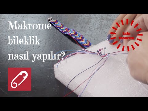 Makrome örme bileklik nasıl yapılır? - 10marifet