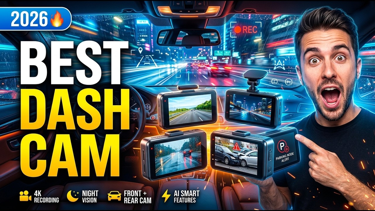 Top 5 Best Dash Cams 2026 | Must Watch Before You Buy! - YouTube