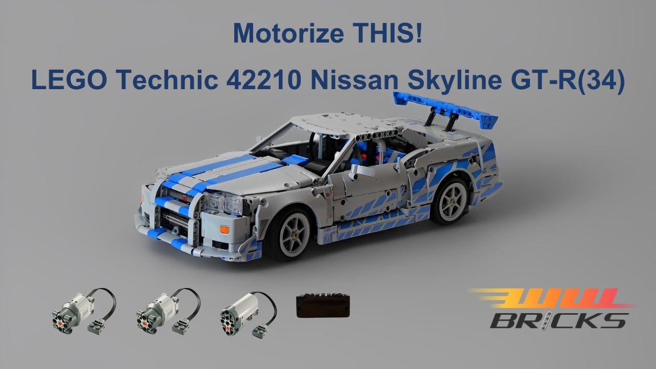 LEGO MOC-224090 [RC] LEGO Technic 42210 Nissan Skyline GT-R( R34