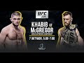 КОНОР МАКГРЕГОР - ХАБИБ НУРМАГОМЕДОВ БОЙ ПРЯМАЯ ТРАНСЛЯЦИЯ UFC 229