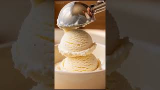 No-Churn Vanilla Ice Cream 🍦 | Creamy Homemade Vanilla Bean Ice Cream #shorts
