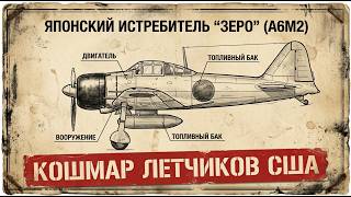 Почему пилоты США боялись Mitsubishi A6M Zero до дрожи в коленях?