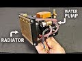 Making a Watercooling System (Radiator/ Pump) for the 4 Stroke Engine!
