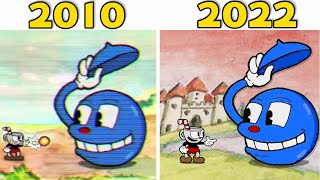 Evolution of Cuphead 2010-2023 