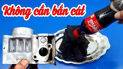 Cách rửa lốc máy tại nhà , không cần bắn cát | XM24h