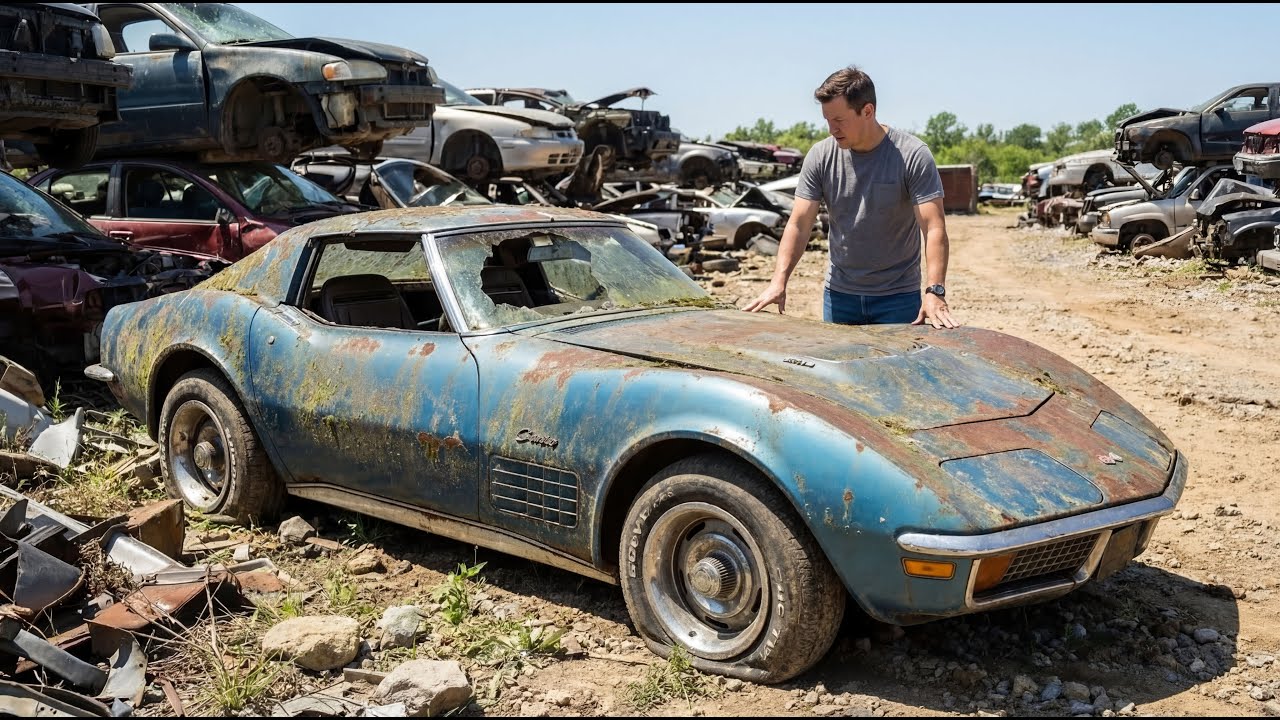 ASMR Car Restoration | 1969 Chevrolet Corvette Stingray Full Rebuild from Disrepair to Looking New