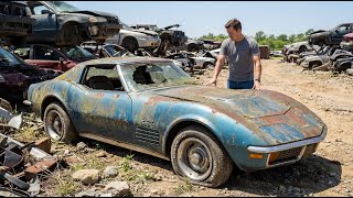 ASMR Car Restoration | 1969 Chevrolet Corvette Stingray Full Rebuild from Disrepair to Looking New