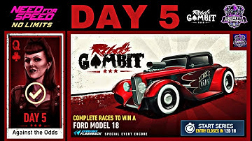 NFS NO LIMITS | DAY 5 - WINNING + TIPS - FORD MODEL 18 | REBEL