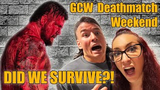 Gcw Tournament Of Survival Weekend Ultraviolence Atlantic City Bts Match Clips
