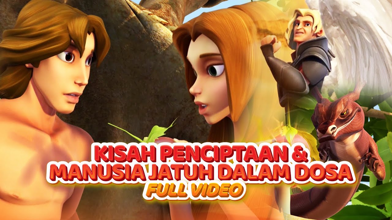 TIPUAN SANG IBLIS TERHADAP ADAM HAWA!! - Animasi Alkitab 