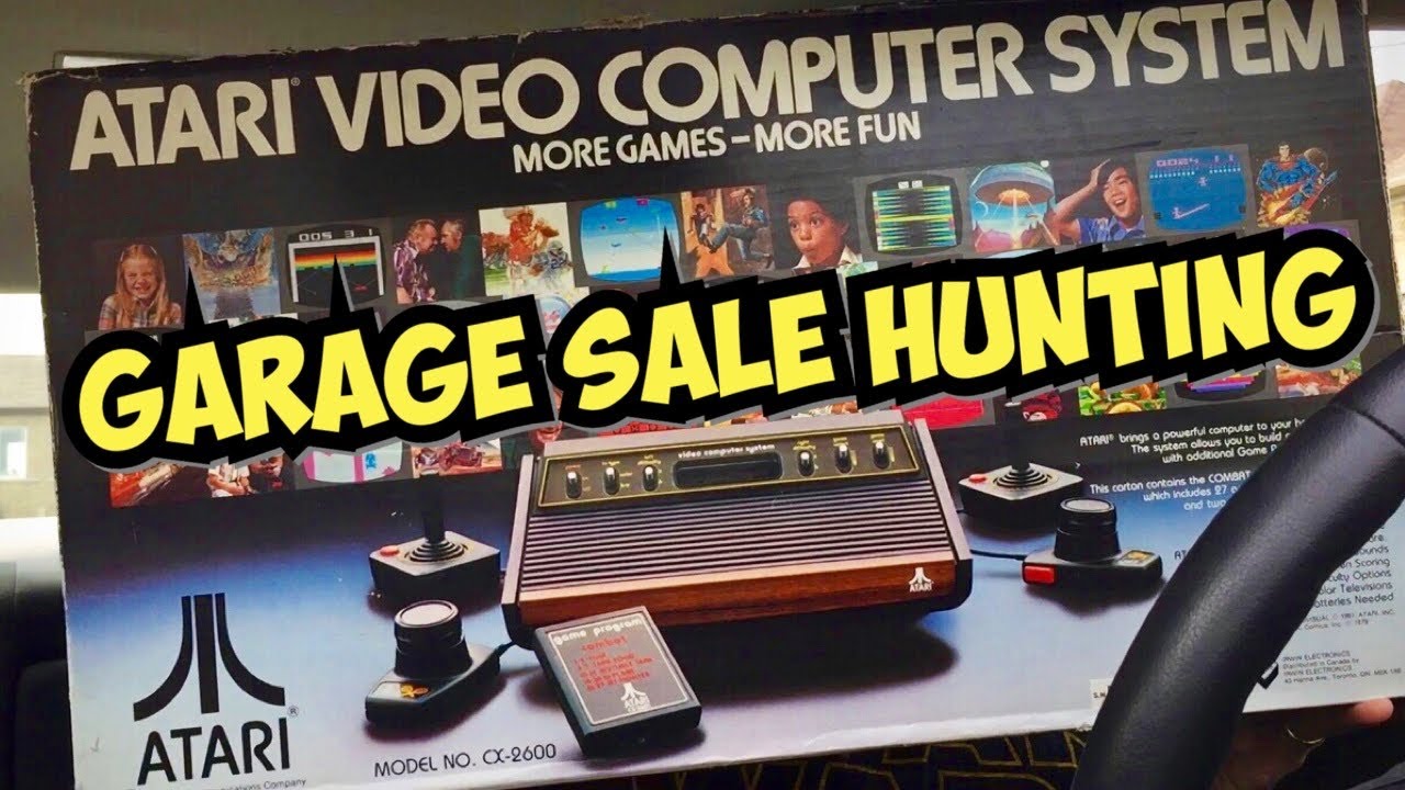 Garage Sale Hunting: Atari 2600, Video Games, Nintendo Power Magazines and More