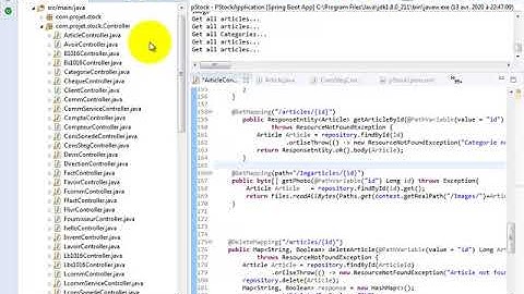 Upload Image and retrieve Angular 9 Spring Boot Part 2  (Gestion commerciale part 12)