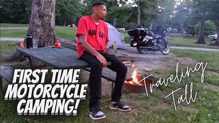 First Time Moto-Camping On My Harley-Davidson Motorcycle! How Was It?