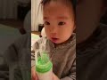 【１歳５ヶ月】自分で鼻水吸引器を使います（笑）