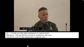 Border Patrol Cmdr. Gregory Bovino deposition: On encounter with protester Scott Blackburn