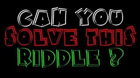 Best Riddle #3 - NUMB3RS