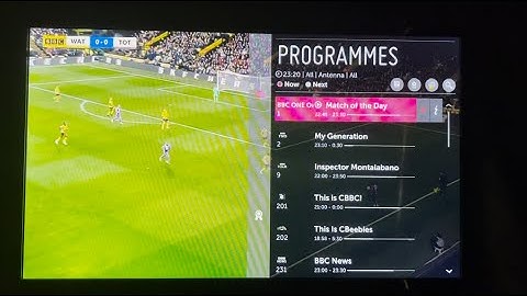 TV DX DVB-T UHF C41 634 MHz PSB1 BBC Mux From Oxford [Local]