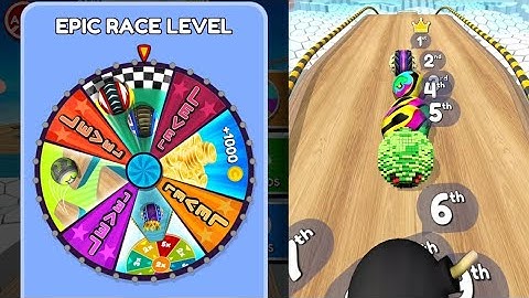 Going Balls Epic Race #Level 32 ( Android & IOS Gameplays )
