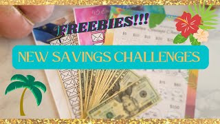 NEW SAVINGS CHALLENGES--FREEBIES #savingschallenge #Hawaii #staceys80scashstuffingparty
