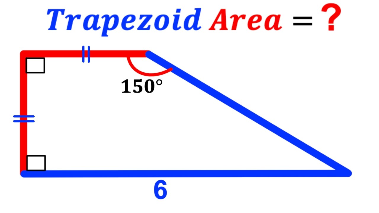 Can you find area of the Trapezoid? | (Trapezium) | #math #maths | #geometry