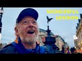 Sunday stroll through Central London - Bloomsbury Soho Piccadilly Circus (in 4K)