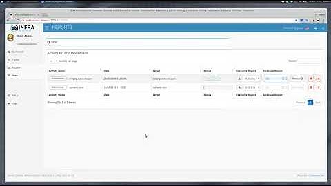 INFRA Security and Vulnerability Scanner CustomScan