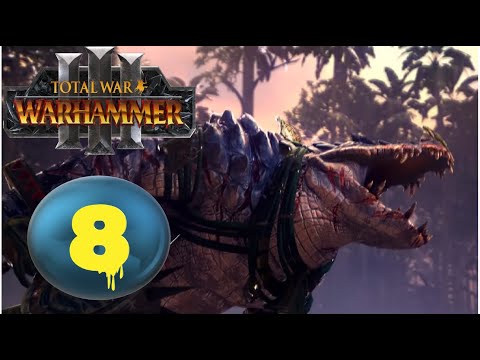 Видео: (Radious mod) Total War: Warhammer 3. # 8. Накай. Сложность 