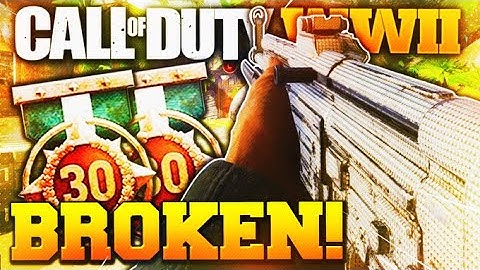 BROKEN STG 44 CLASS SETUP IS LIKE MODDING IN COD WW2 ( THE BEST STG 44 CLASS SETUP IN WW2 )