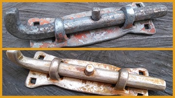 How to remove forge scale and quickly rust items.