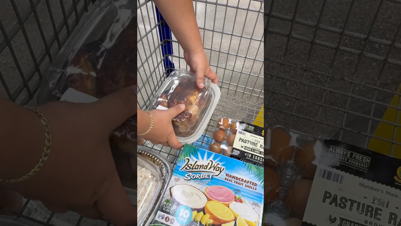 sam’s club run🥚🥑🍍✨ @samsclub 