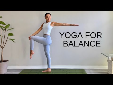 3 standing yoga poses to improve your balance - YouTube