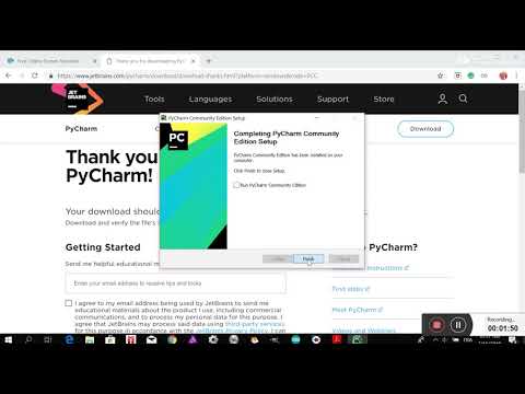 install pycharm with pc