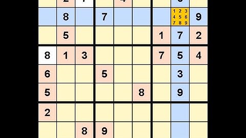 How to Solve The Hindu Sudoku Hard November 29, 2021