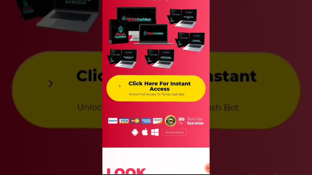 GET TIKTOK CASH BOT NOW 🔥