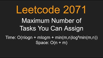 Maximum Number of Tasks You Can Assign - Leetcode 2071 - Python
