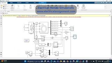 Inverter control based on rotor flux-oriented vector control strategy FOVC control Matlab Simulation