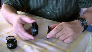 How to mount an enlarger lens on digital cameras