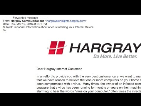 Hargray tech tells customer virus email not specific to Lowcountry