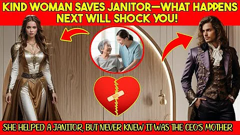 Kind Girl Saves An Elderly Janitor Being Humiliated, Never Expect She's CEO's Mom&Help Her Marry Him