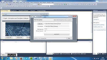 Visual Basic - Basic Encryption / Decryption
