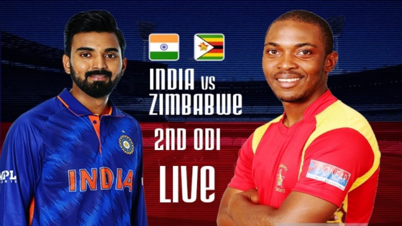 🔴 LIVE INDIA VS ZIMBABWE 2ND ODI INTERNATIONAL LIVE FROM HARARE