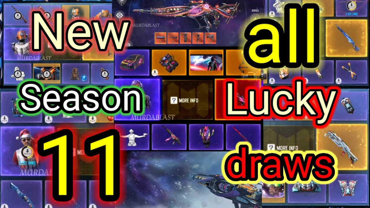 #codm all lucky draws season 11 | new season 11 all lucky draws| # ...