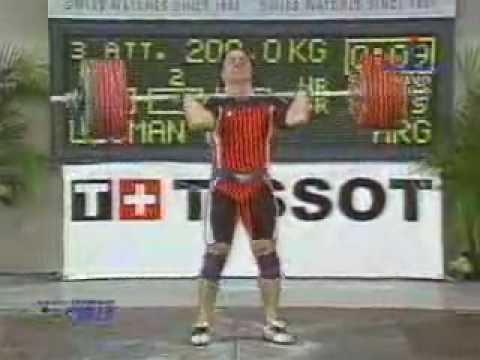 Daro Lecman - Panamericanos Santo Domingo '03 - Envin 200 kg
