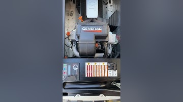 How to check your Generac stand-by generator oil during power outage