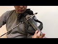 5弦フレットエレキバイオリンの練習（bad horsie by Steve Vai）