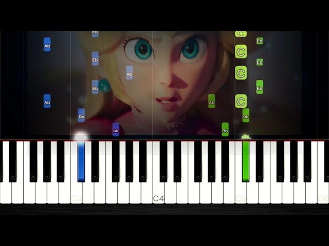 PEACHES PEACHES - SUPER MARIO BROS THEME / PIANO E TECLADO