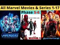 All marvel movies  series phase 5  6  how to watch marvel movies  series mcu in order 