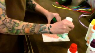 Lindsey Demonstrates Do-a-Dot Markers