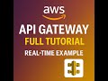 AWS API Gateway Full Tutorial | Real-Time Example in Telugu | API Development | AWS Data Engineer